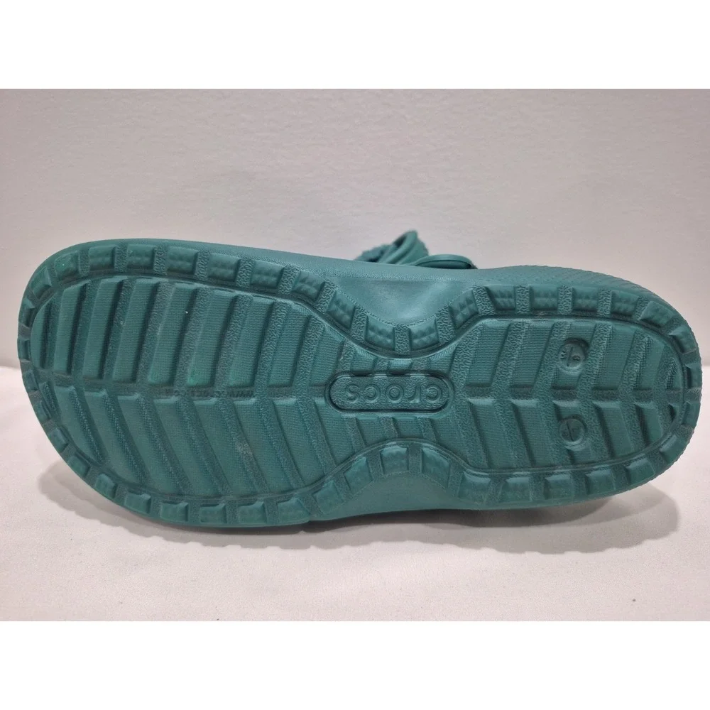 Crocs‎ Classics Furline Green Slip On With Straps Unisex M7/W9